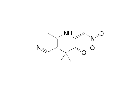 2-NITROMETHYLENE-4,4,6-TRIMETHYL-5-CYANO-1,2,3,4-TETRAHYDROPYRIDIN-3-ONE