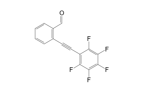 2-[(Perfluorophenyl)ethynyl]benzaldehyde