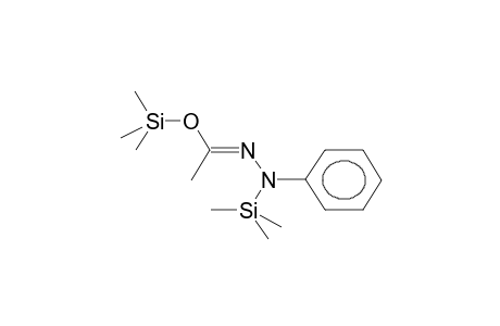 1-TRIMETHYLSILYLOXYETHANONE TRIMETHYLSILYLPHENYLHYDRAZONE