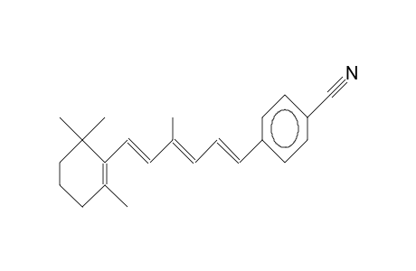 Benzonitrile, 4-[4-methyl-6-(2,6,6-trimethyl-1-cyclohexen-1-yl)-1,3,5-hexatrienyl]-, (E,E,E)-