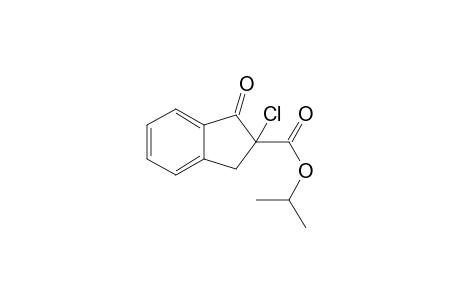 2-Chloro-1-oxo-indan-2-carboxylic acid isopropyl ester