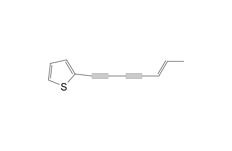 XANTHOPAPPIN_A;2-(E)-5-ENE-HEPT-5-ENE-1,3-DIYNYLTHIOPHENE