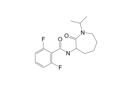 2,6-Difluoro-N-(1-isopropyl-2-oxoazepan-3-yl)benzamide