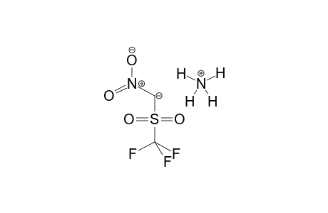 AMMONIUM TRIFLUOROMETHANNITROMETHYLSULPHONATE