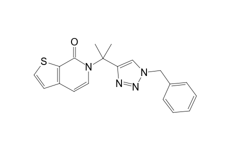 6-[2-(1-Benzyl-1H-1,2,3-triazol-4-yl)propan-2-yl]thieno[2,3-c]pyridin-7(6H)-one