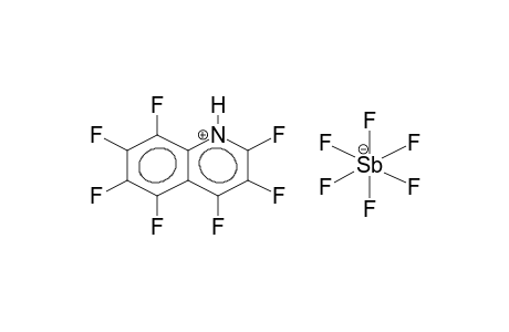 HEPTAFLUOROQUINOLINIUM HEXAFLUOROANTIMONATE