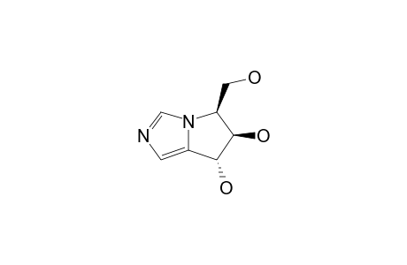 (5S,6R,7R)-6,7-DIHYDRO-5-(HYDROXYMETHYL)-5H-PYRROLO-[1,2-C]-IMIDAZOL-6,7-DIOL