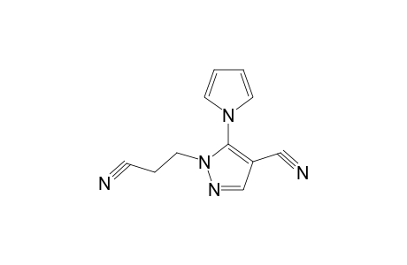 4-cyano-5-(pyrrol-1-yl)pyrazole-1-propionitrile