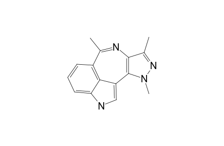 1,3,5-Trimethylpyrazolo[3',4':6,7]azepino[5,4,3-cd]indole