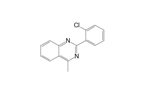 2-(2-Chlorophenyl)-4-methylquinazoline