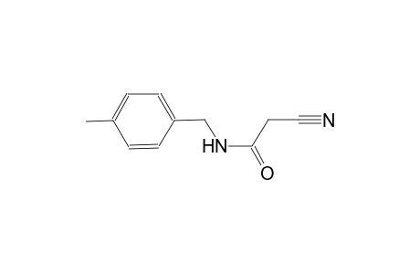 2-cyano-N-(4-methylbenzyl)acetamide