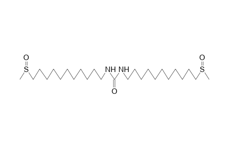 N,N'-BIS(11-METHYLSULPHINYLUNDECYL)UREA