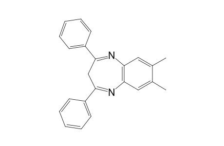 7,8-Dimethyl-2,4-diphenyl-3H-1,5-benzodiazepine