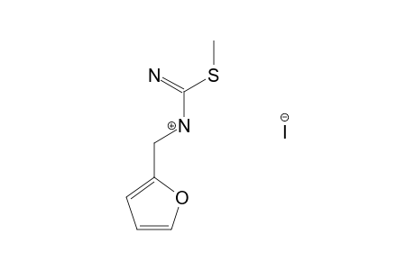 3-furfuryl-2-methyl-2-thiopseudourea, monohydroiodide