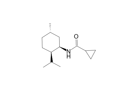 Cyclopropanecarboxylic acid((1R, 2R,5S)-2-isopropyl-5-methyl-cyclohexyl)-amide