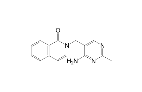 2-[4-AMINO-(2-METHYLPYRIMIDINE-5-YL)-METHYL]-ISOQUINOLIN-1(2H)-ONE