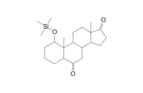 5.ALPHA.-ANDROSTAN-1.BETA.-OL-6,17-DIONE(1.BETA.-TRIMETHYLSILYL ETHER)