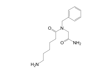 6-amino-N-benzyl-N-(carbamoylmethyl)hexanamide