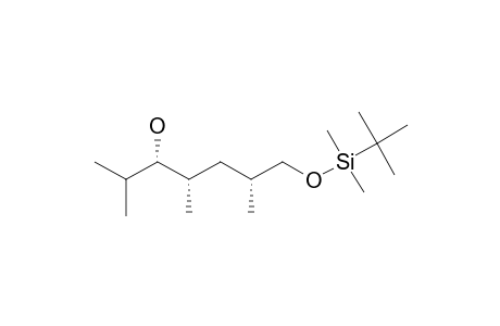 (3S,4S,6R)-7-[(TERT.-BUTYLDIMETHYLSILYL)-OXY]-2,4,6-TRIMETHYLHEPTAN-3-OL