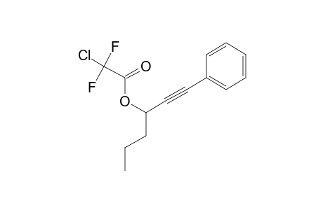 1-Phenyl-1-hexyn-3-ol, chlorodifluoroacetate