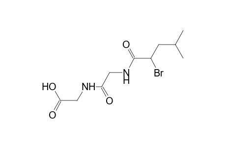 DL-N-[N-(2-BROMO-4-METHYLVALERYL)GLYCYL]GLYCINE