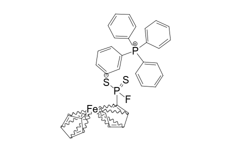 TETRAPHENYLPHOSPHONIUM-FERROCENYLPHOSPHONOFLUORIDODITHIOATE