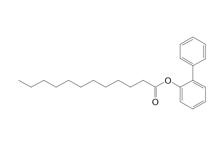 2-biphenylol, dodecanoate