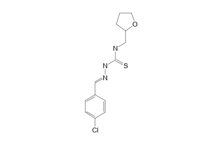 1-(p-chlorobenzylidene)-4-(tetrahydrofurfuryl)-3-thiosemicarbazide