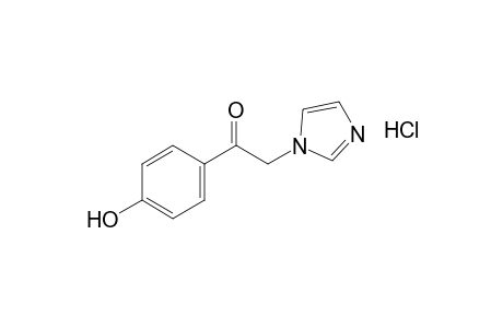 4'-hydroxy-2-(imidazol-1-yl)acetophenone, monohydrochloride