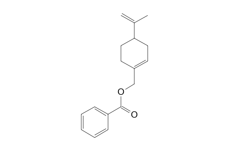 Benzoic acid, 4-isopropenylcyclohexenylmethyl ester