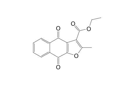 2-Methyl-4,9-dioxo-3-benzo[f]benzofurancarboxylic acid ethyl ester