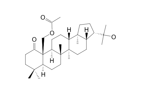 25-Acetoxy-22-hydroxyhopan-1-one