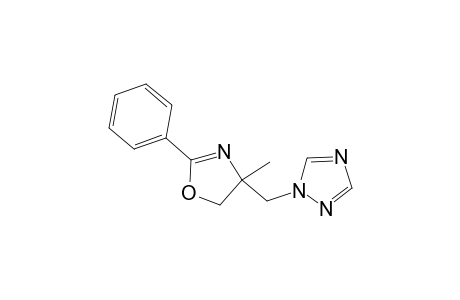 4-((1H-1,2,4-TRIAZOL-1-YL)-METHYL)-4-METHL-2-PHENYL-4,5-DIHYDROOXAZOLE