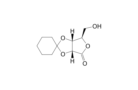 D-Ribonic acid, 2,3-O-cyclohexylidene-, .gamma.-lactone