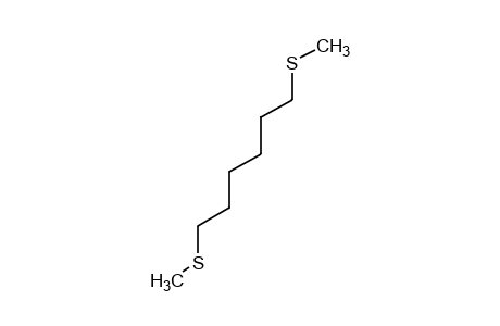 HEXANE, 1,6-BIS/METHYLTHIO/-,