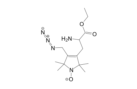 3-[2'-(Ethoxycarbonyl)-2'-aminoethyl]-4-(azidomethyl)-2,2,5,5-tetramethylpyrrolidin-1-yl - 1-Oxyl