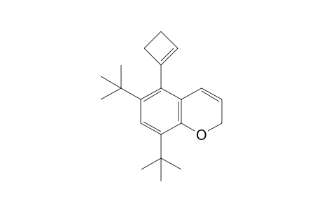 6,8-ditert-butyl-5-(cyclobuten-1-yl)-2H-chromene