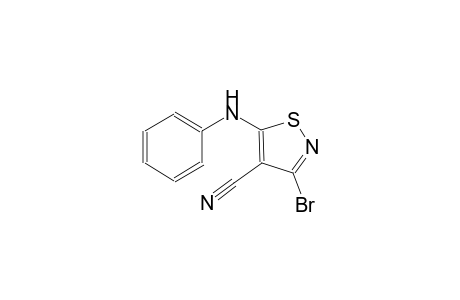 5-Anilino-3-bromo-4-isothiazolecarbonitrile