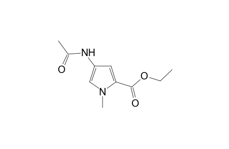 4-acetamido-1-methylpyrrole-2-carboxylic acid, ethyl ester