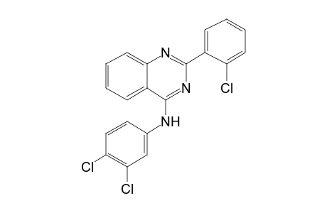 N-[2-(2-chlorophenyl)-4-quinazolinyl]-N-(3,4-dichlorophenyl)amine