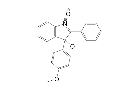 3-Hydroxy-3-(p-methoxyphenyl)-2-phenyl-3H-indole N-oxide