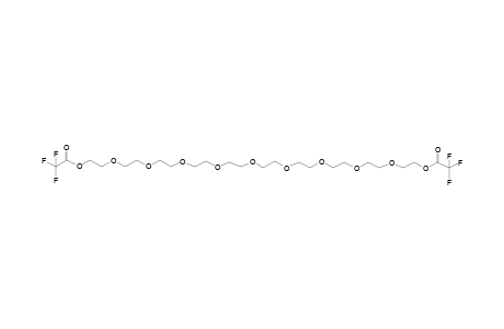 2-[2-[2-[2-[2-[2-[2-[2-[2-[2-(2,2,2-Trifluoroacetyl)oxyethoxy]ethoxy]ethoxy]ethoxy]ethoxy]ethoxy]ethoxy]ethoxy]ethoxy]ethyl 2,2,2-trifluoroacetate