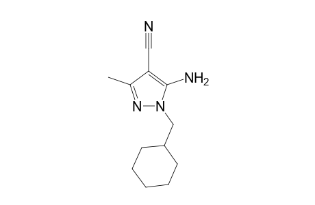 Pyrazole-4-carbonitrile, 5-amino-1-cyclohexylmethyl-3-methyl-