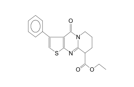 3-phenyl-9-ethoxycarbonyl-4H-6,7,8,9-tetrahydrobenzo[a]thieno[2,3-d]pyrimidine-4-one