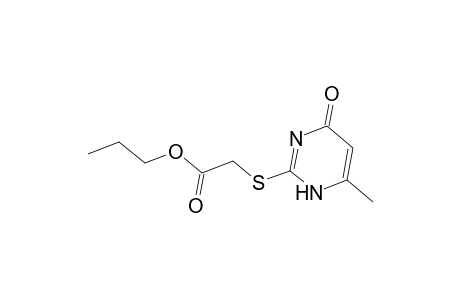 6-Methyl-2-propoxycarbonylmethylthio-uracil