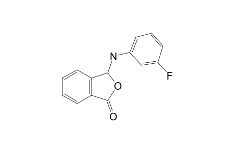 Isobenzofuran-1(3H)-one, 3-(3-fluorophenylamino)-