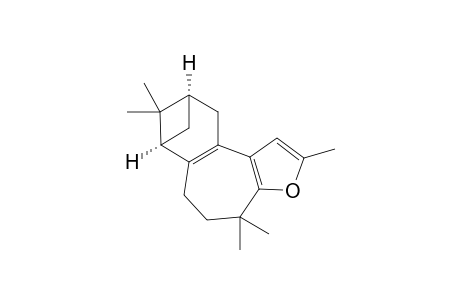 (7R,9R)-2,4,4,8,8-pentamethyl-5,6,7,8,9,10-hexahydro-4H-7,9-methanobenzo[3,4]cyclohepta[1,2-b]furan