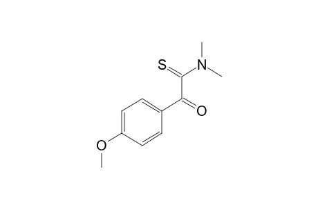 N,N-dimethyl-2-(p-methoxyphenyl)-1-thioglyoxylamide