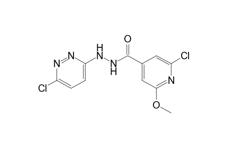 2-chloro-6-methoxyisonicotinic acid, 2-(6-chloro-3-pyridazinyl)hydrazide
