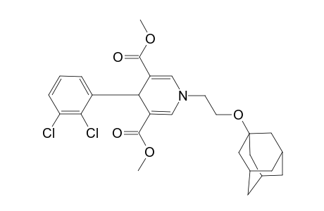 1-[2-(1-adamantyloxy)ethyl]-4-(2,3-dichlorophenyl)-4H-pyridine-3,5-dicarboxylic acid dimethyl ester